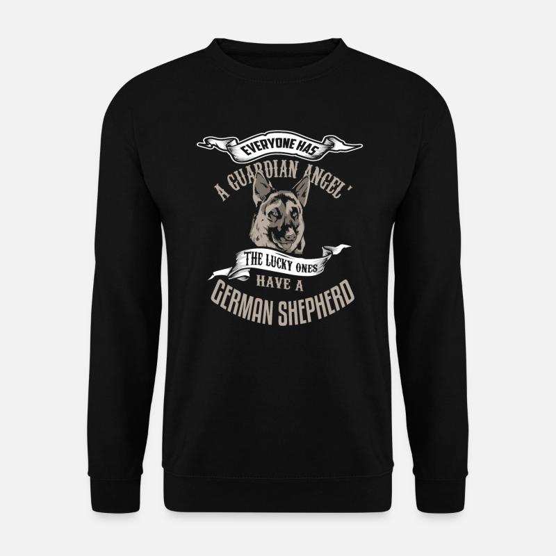 Deutscher Schäferhund Hundebesitzer Geschenk - Unisex Pullover - Schwarz