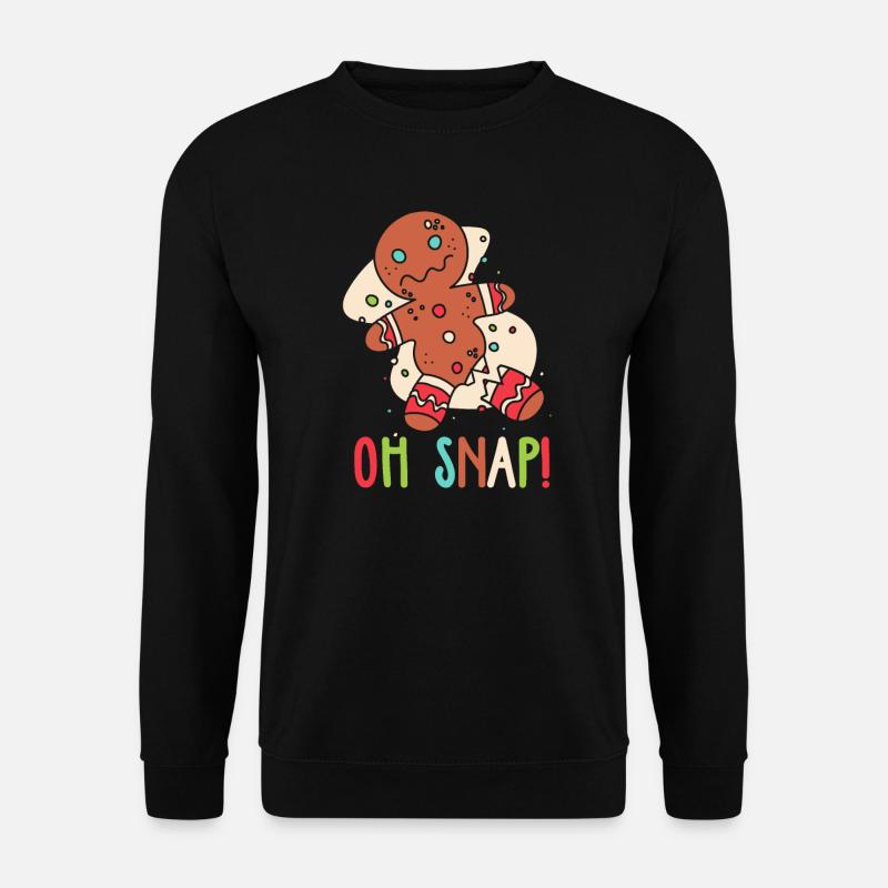 Weihnachten Weihnachtsgeschenk Ugly Christmas - Unisex Pullover - Schwarz