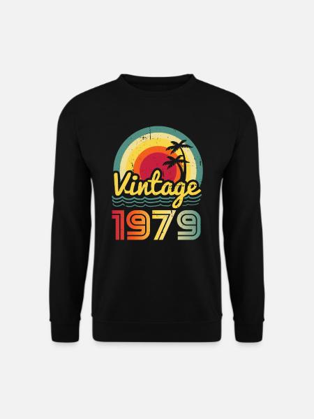 Millésime 1979 - Sweat-shirt Unisexe - noir