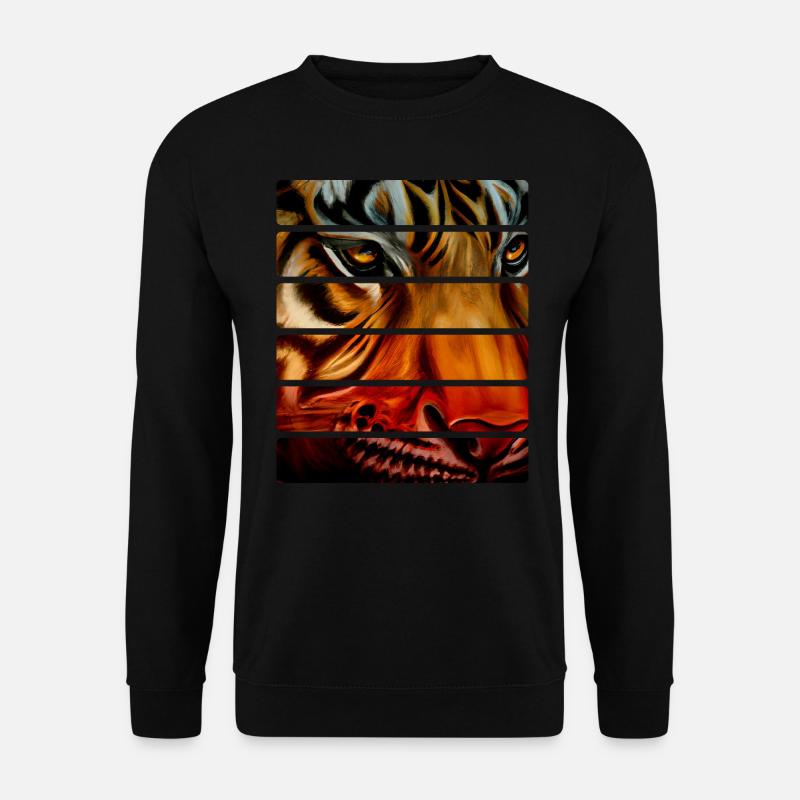 Tiger - Unisex Pullover - Schwarz