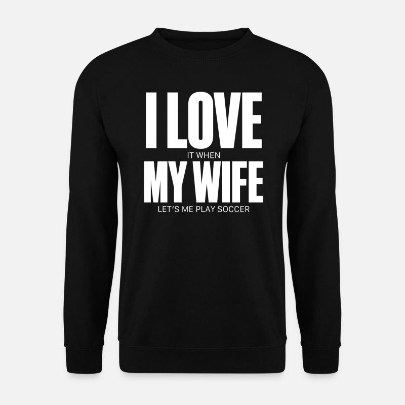 Soccer - Unisex Sweatshirt - black