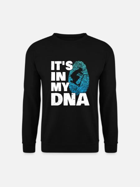 It's in my DNA Stuntscooter Trickscooter Roller - Unisex Pullover - Schwarz