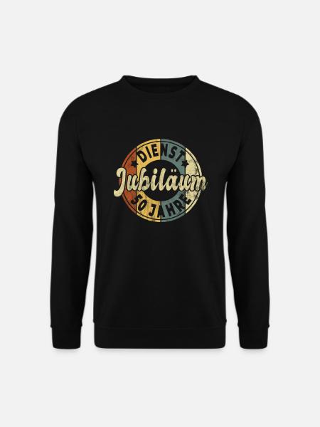 50 Jähriges Dienstjubiläum Firmenjubiläum Geschenk - Unisex Pullover - Schwarz