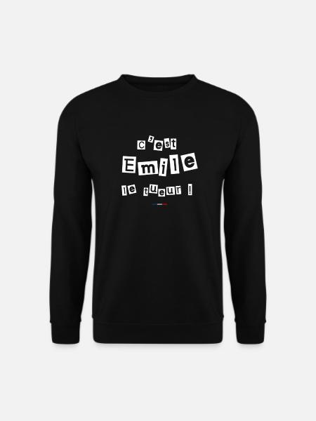 C'est Emile le tueur replique de film - Sweat-shirt Unisexe - noir