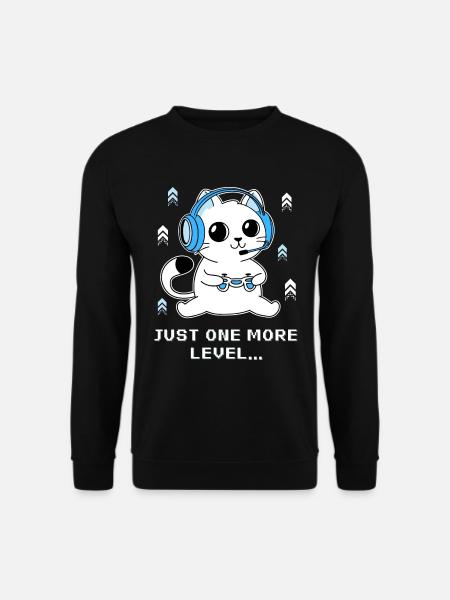Nur noch eine Ebene - Unisex Pullover - Schwarz