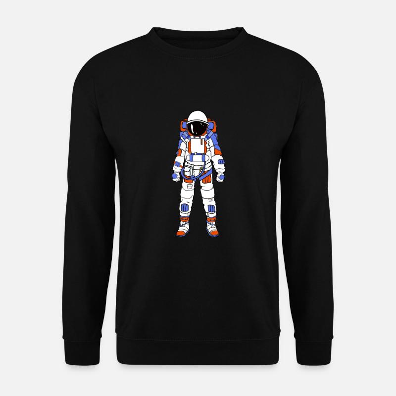 Astronaut - Unisex Pullover - Schwarz