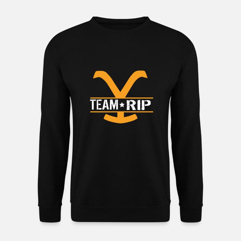 Mannschaft Rip Yellowstone - Unisex Pullover - Schwarz