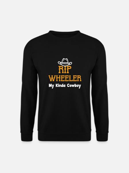 Rip Wheeler My kind of cowboy Yellowstone - Unisex Sweatshirt - black