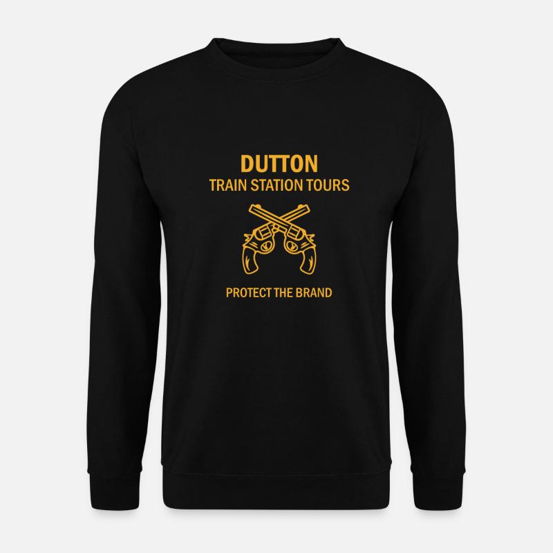 Guided tours at Dutton Station - Unisex Sweatshirt - black