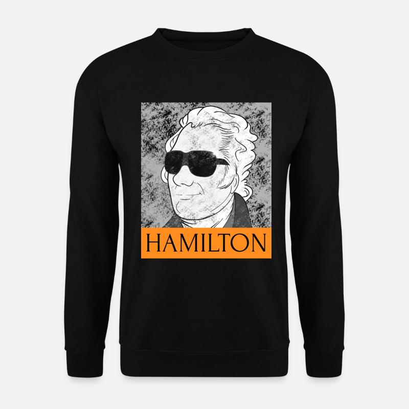 HAMILTON - Unisex Sweatshirt - black