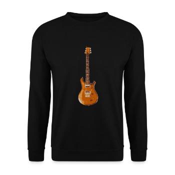 E-Gitarre T-Shirt für Männer und Frauen Paul Reed - Unisex Pullover - Schwarz - Vorne - Alina (178cm) & Michal (187cm)