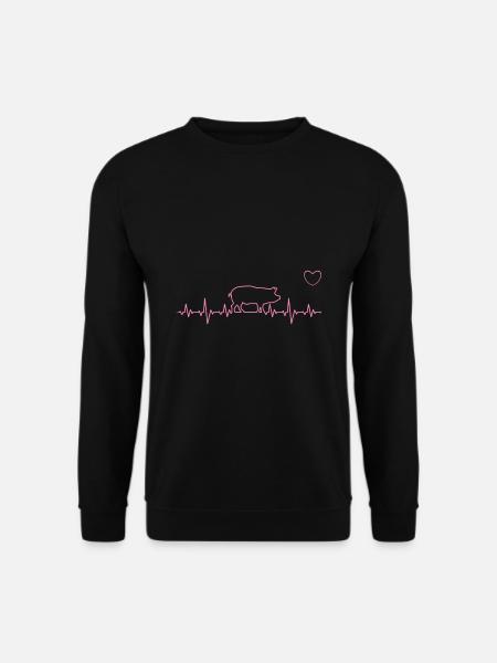 Schwein - Unisex Pullover - Schwarz