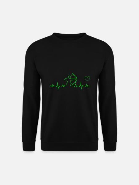 Tir à l'arc - Sweat-shirt Unisexe - noir