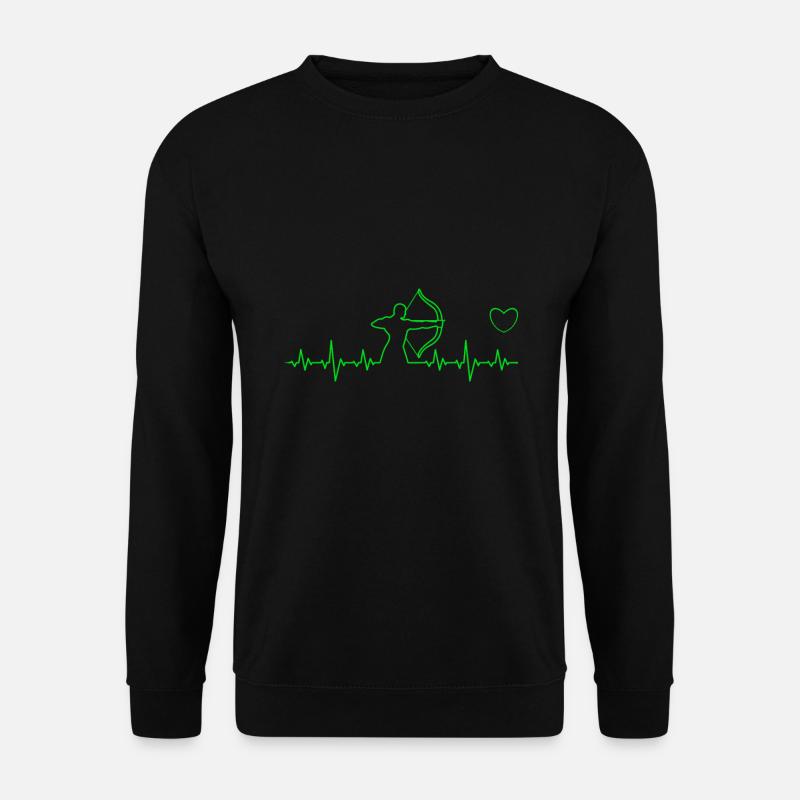Bogenschießen - Unisex Pullover - Schwarz