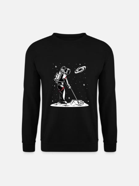 Golf Astronaut - Unisex Pullover - Schwarz