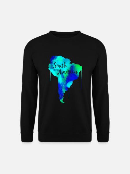 Südamerika - Unisex Pullover - Schwarz