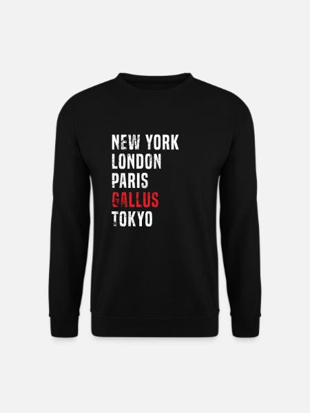 Gallus Design shirt hoodies - Unisex Pullover - Schwarz