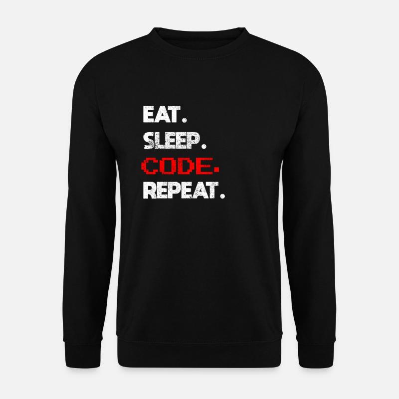 Coder Programmierer - Unisex Pullover - Schwarz