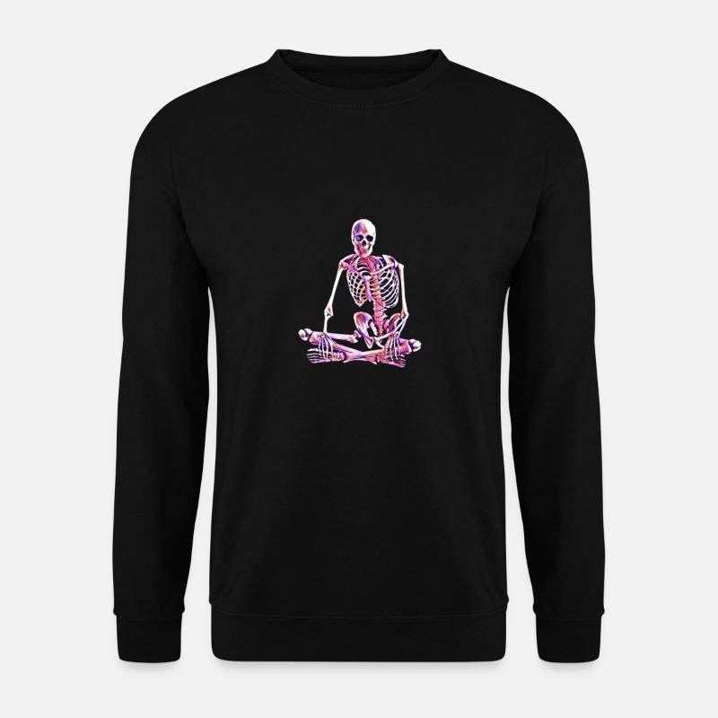 skeleton - Unisex Sweatshirt - black
