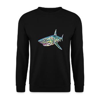 Hai - Unisex Pullover - Schwarz - Vorne - Alina (178cm) & Michal (187cm)