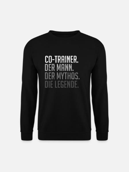 Co-Trainer Assistenztrainer T-Shirt - Unisex Pullover - Schwarz