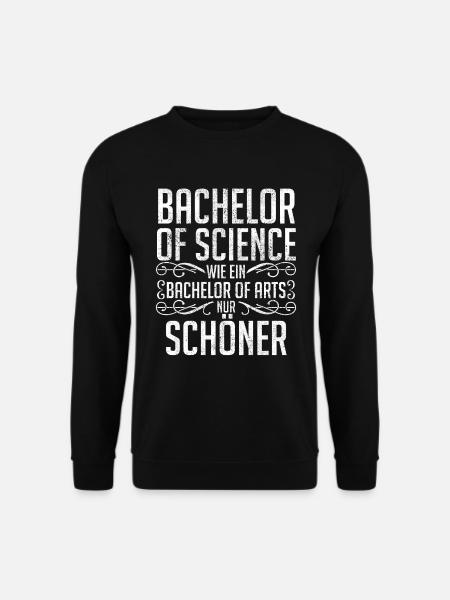 Bachelor Abschluss Bachelor of Science - Unisex Pullover - Schwarz