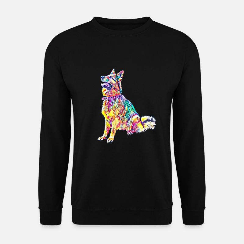 Schäferhund - Unisex Pullover - Schwarz