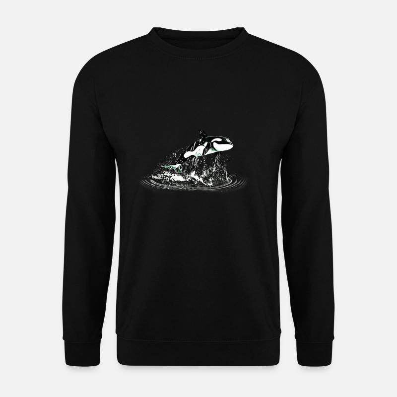 Killer whale - Unisex Sweatshirt - black
