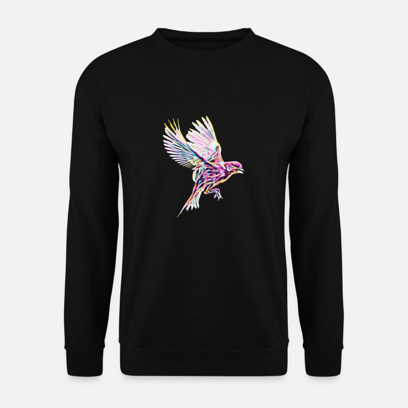 Vogel - Unisex Pullover - Schwarz