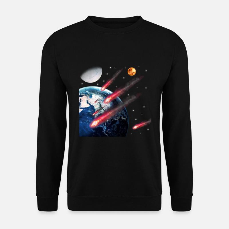space - Unisex Sweatshirt - black