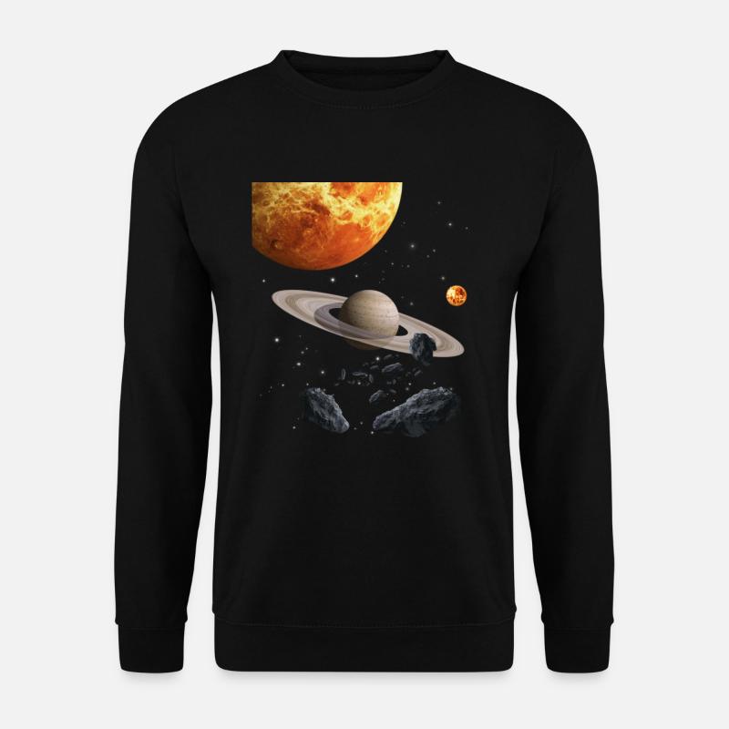 Space - Unisex Sweatshirt - black