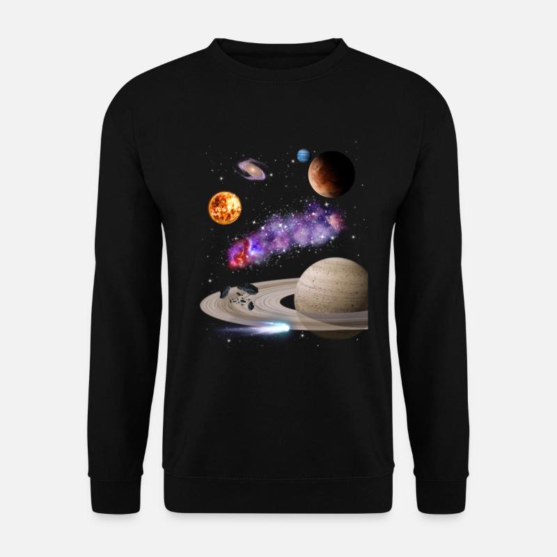 Space - Unisex Sweatshirt - black