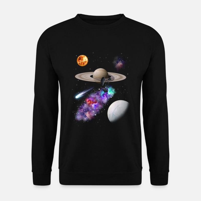 Space - Unisex Sweatshirt - black