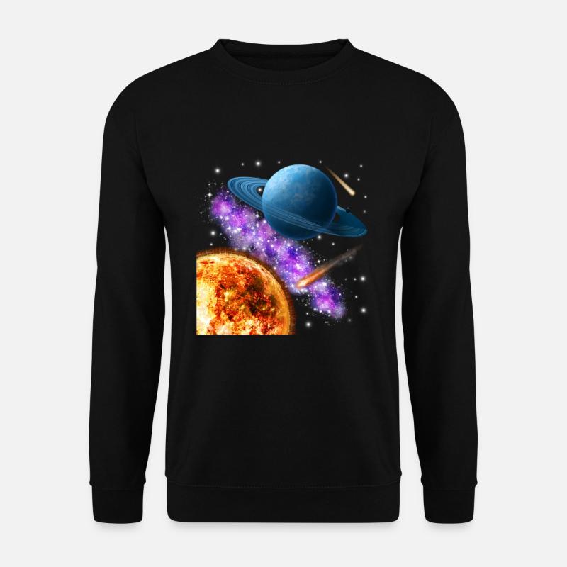 space - Unisex Sweatshirt - black