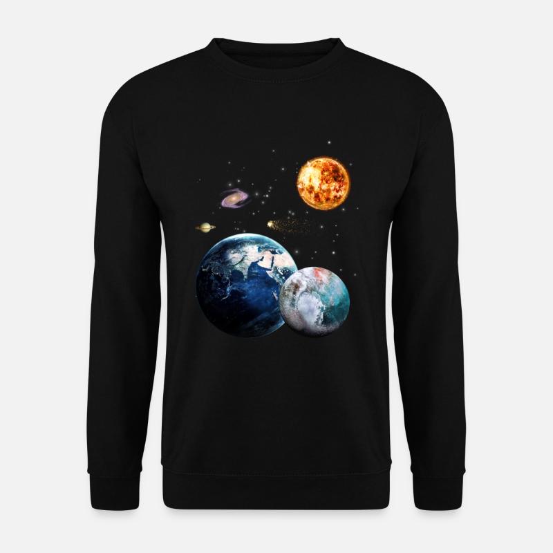 space - Unisex Sweatshirt - black