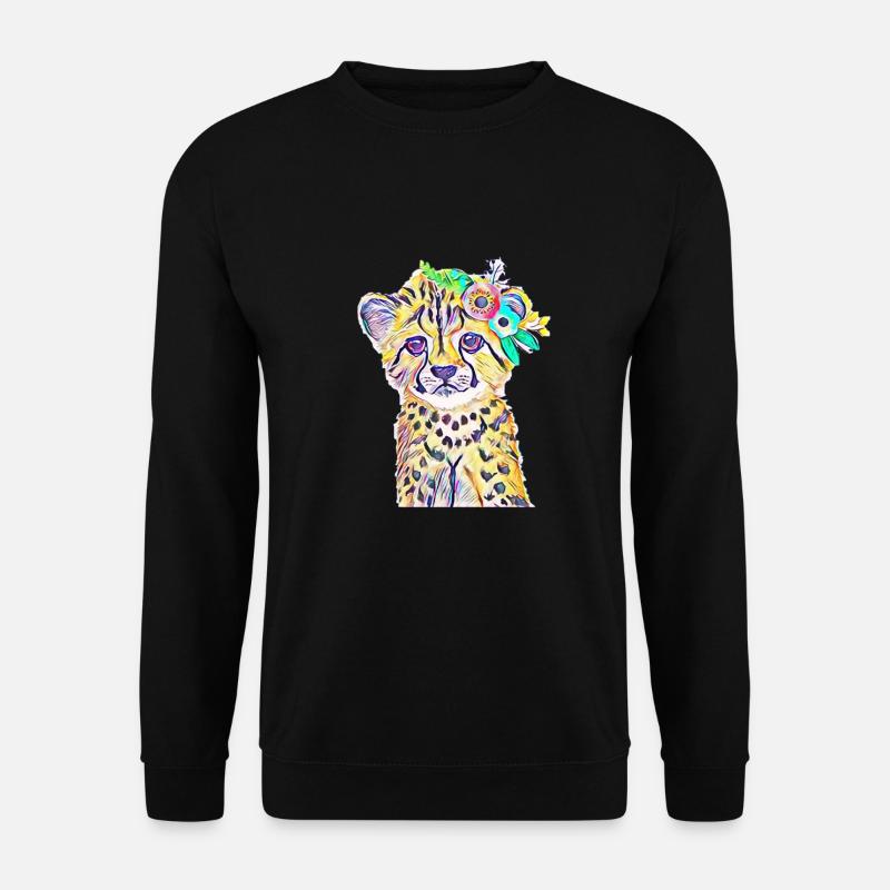 guépard - Sweat-shirt Unisexe - noir