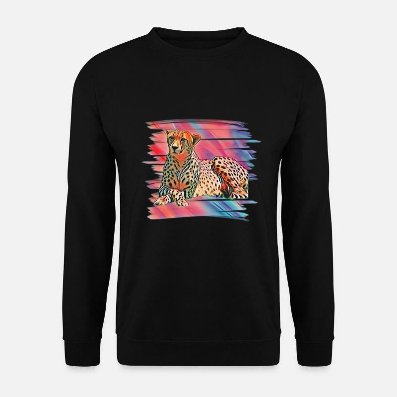 guépard - Sweat-shirt Unisexe - noir