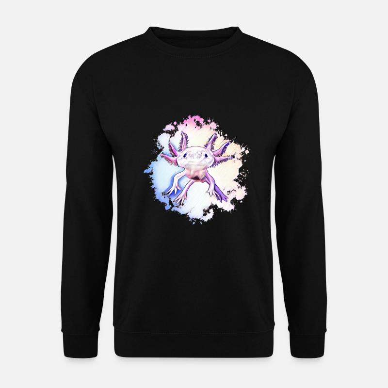 Axolotl - Unisex Pullover - Schwarz