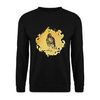 Falke - Unisex Pullover - Schwarz - Vorne - Alina (178cm) & Michal (187cm)