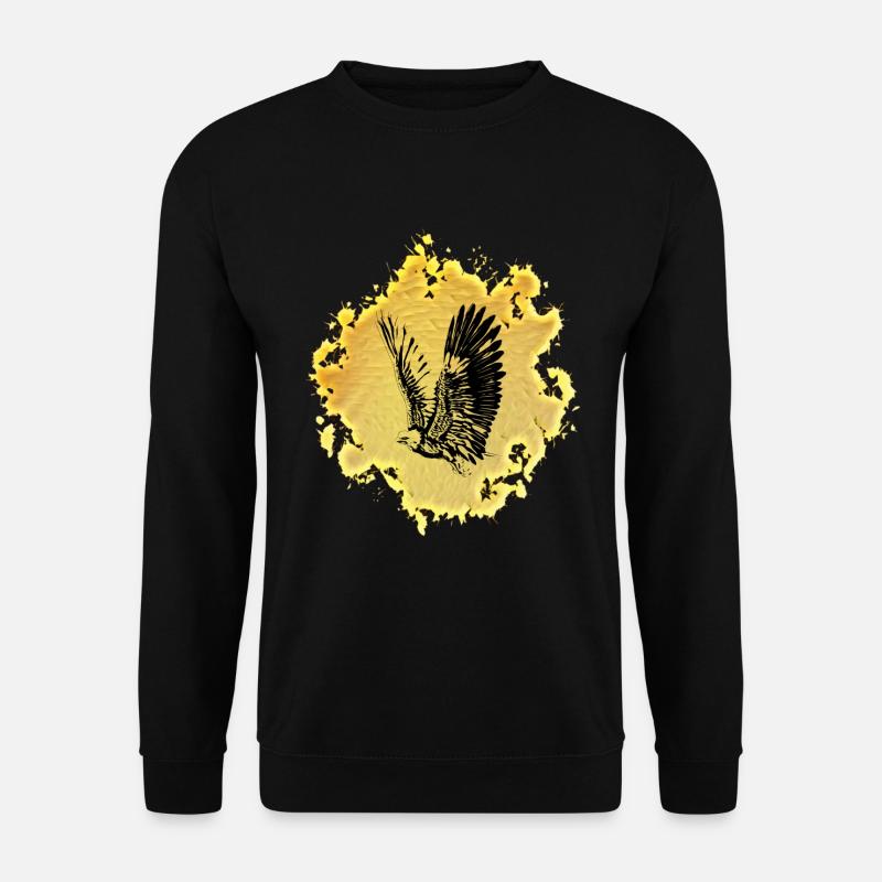 Adler - Unisex Pullover - Schwarz