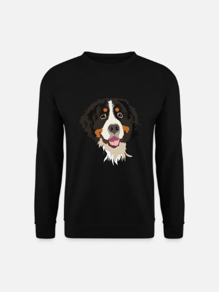 Berner Sennen Hund Sennenhund Geschenk - Unisex Pullover - Schwarz