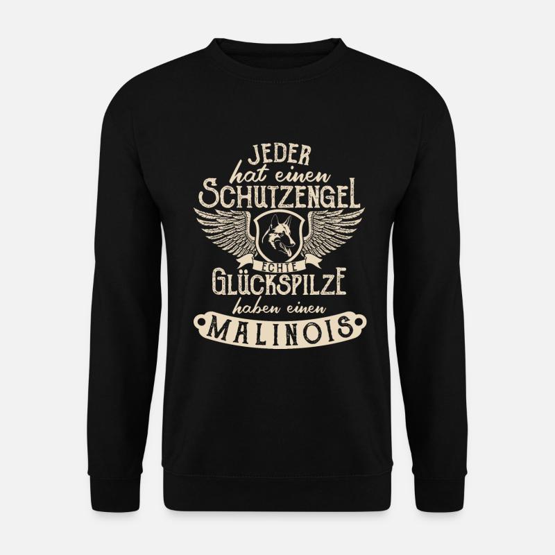 Belgian Malinois Schäferhund Geschenkidee - Unisex Pullover - Schwarz