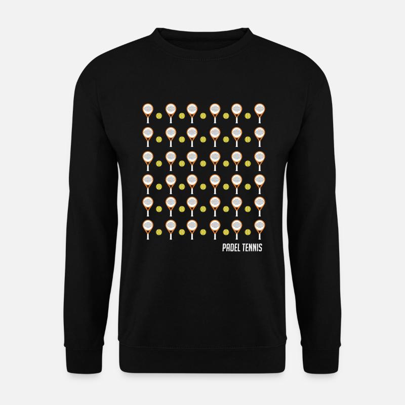 Padel Tennis - Padel Tennis Sticker - Unisex Pullover - Schwarz