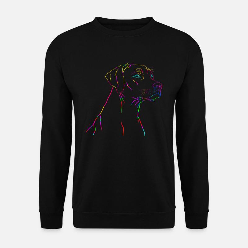 Rhodesian Ridgeback Farben - Unisex Pullover - Schwarz