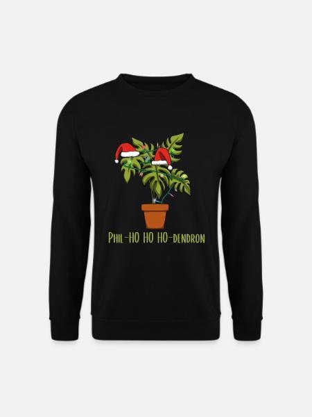 Weihnachten Floristin Floristik Blumen - Unisex Pullover - Schwarz