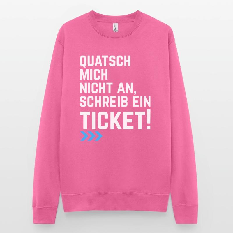 Informatiker IT Ticket Spruch Programmierer Unisex Pullover