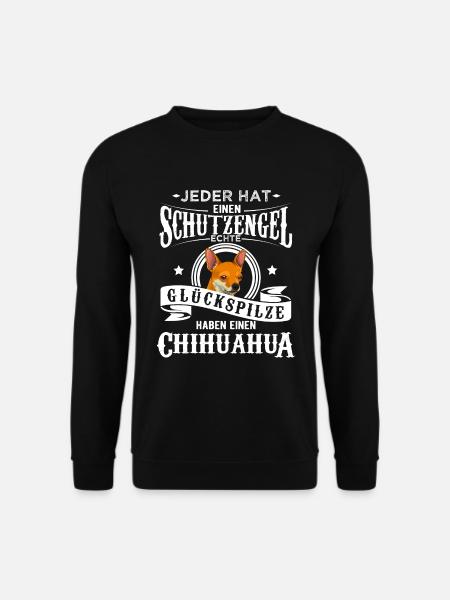 Chihuahua kurzhaar Hund Geschenk - Unisex Pullover - Schwarz
