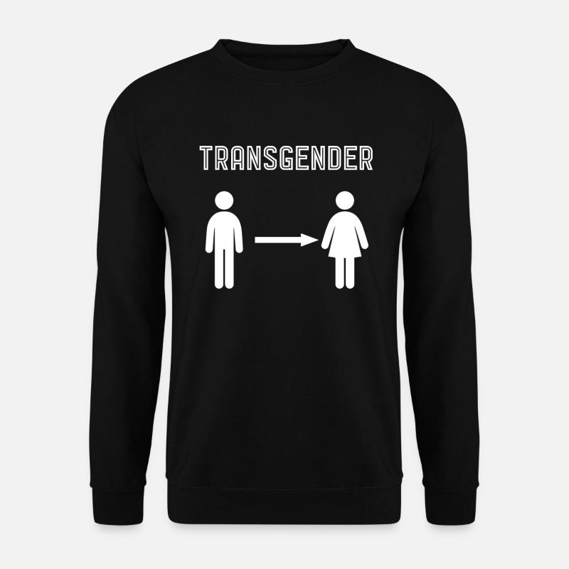Transgender - Unisex Pullover - Schwarz