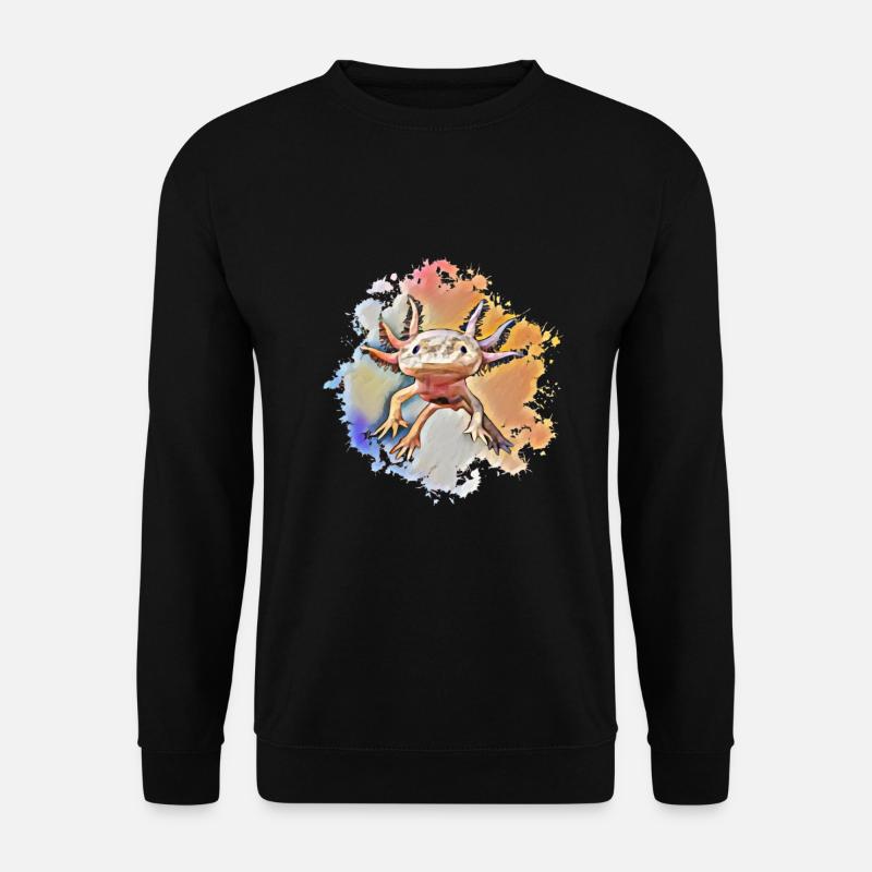 Axolotl - Unisex Pullover - Schwarz