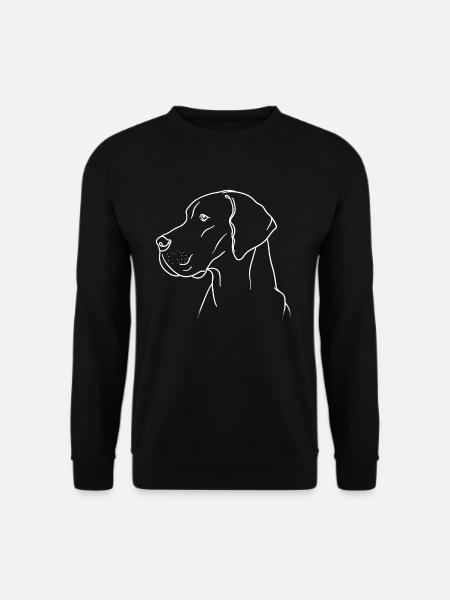 Great Dane gift dog - Unisex Sweatshirt - black